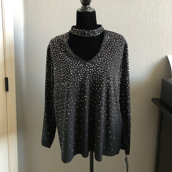 ⚡️🆕⚡️ INC International Concepts Choker Top - Picture 2 of 3